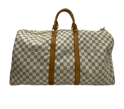 Keepall 55, Canvas, Damier Azur, 1, SP0986